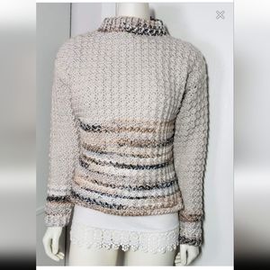 Super soft pullover sweater with mock Turtle neck